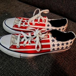 Women's patriotic Converse